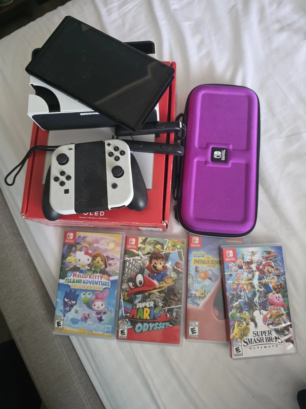 Nintendo switch console